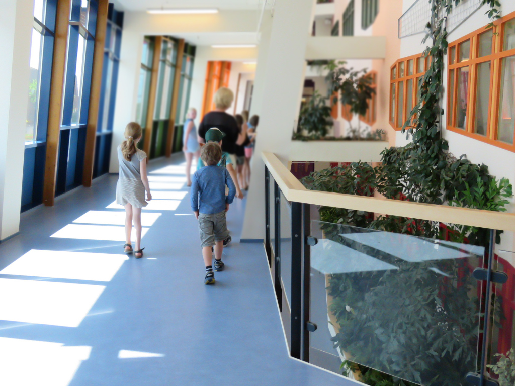 Een groene speurroute in ziekenhuis Isala