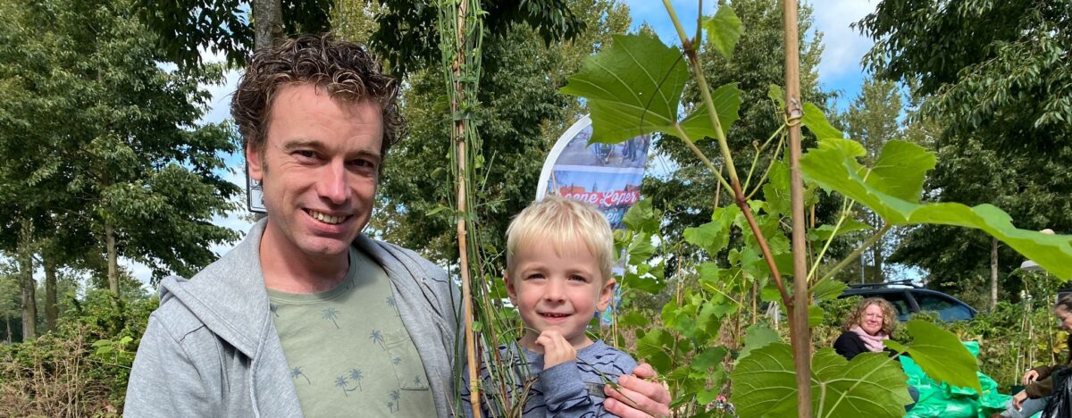 Groene Lopers Overijssel vergroenen honderden gevels met klimplantenactie ‘van Boven tot onder Goed’