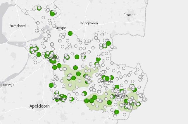 Al 200 groene pleinen!